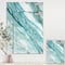 Designart - Silver Springs I Blue Green - Nautical & Coastal Canvas Art